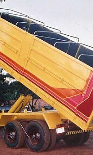 Caçamba basculante abertura lateral Caçamba basculante abertura lateral