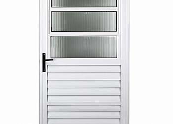 Portão de alumínio basculante Portão de alumínio basculante