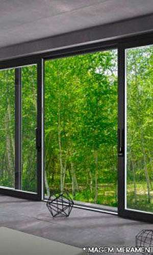 Porta integrada em alumínio Porta integrada em alumínio