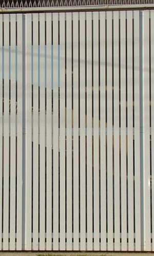 Portão alumínio anodizado Portão alumínio anodizado