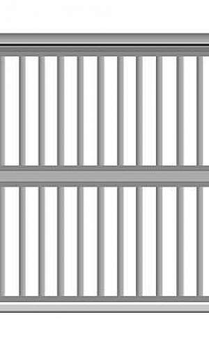Portão automático basculante alumínio Portão automático basculante alumínio
