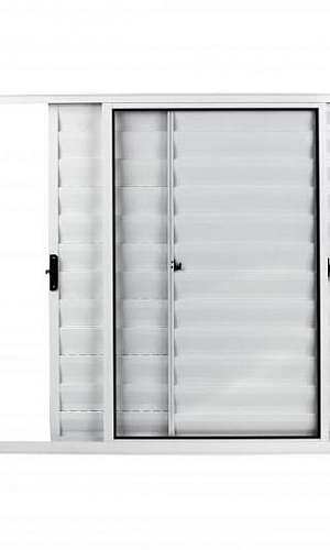 Veneziana em Alumínio Branco Veneziana em Alumínio Branco