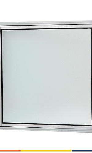 Vitrô basculante alumínio branco Vitrô basculante alumínio branco