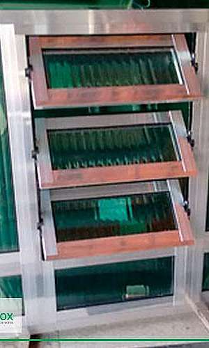 Vitro basculante alumínio Vitro basculante alumínio